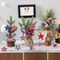 24Pcs Patriotic Star Hanging Decorations Red White Blue Stars 4th of July for Party Decoration Supplies
